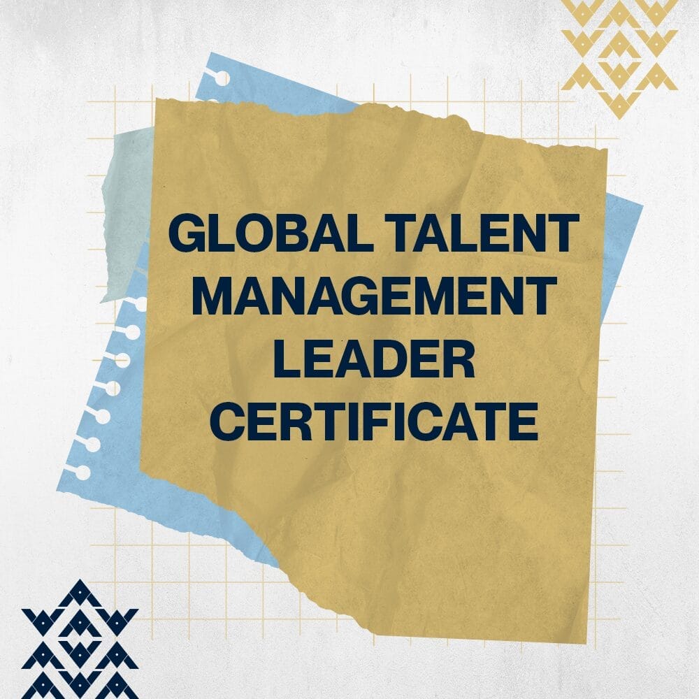 شهادة Global Talent Management Leader