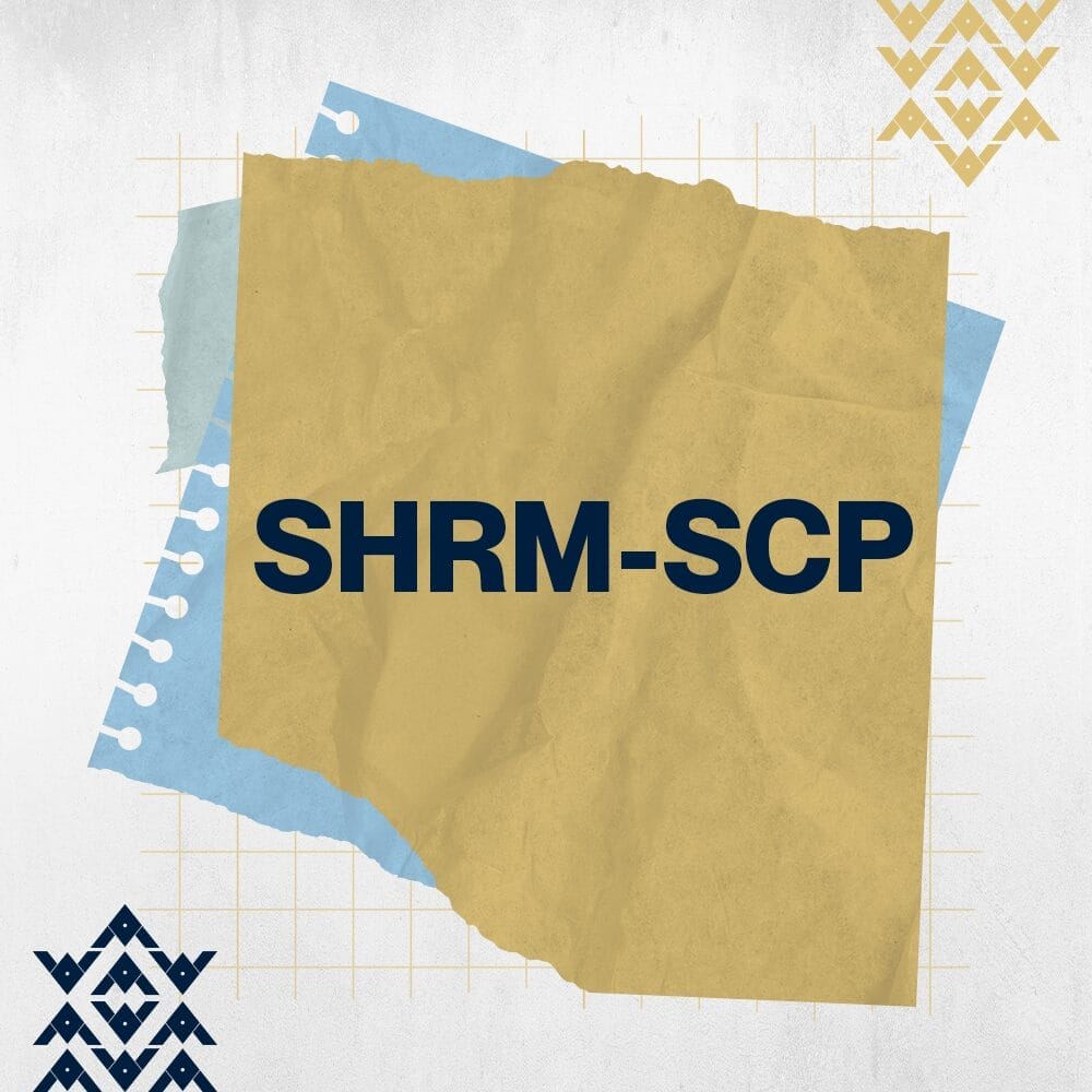 شهادة محترف معتمد من جمعية إدارة الموارد البشرية - محترف كبير (SHRM-SCP)